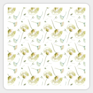 herbarium dandelions Sticker